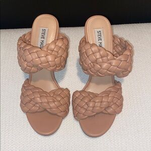 Steve Madden Tan Braided Women's Sandals